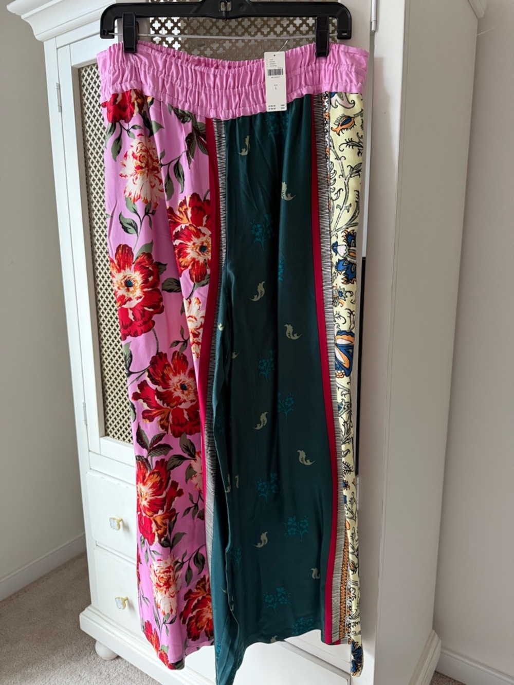 NWT Anthropologie Somerset pull on pants silky edition Sz Large